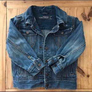 Girls GAP Denim Jean Jacket Toddler sz 5